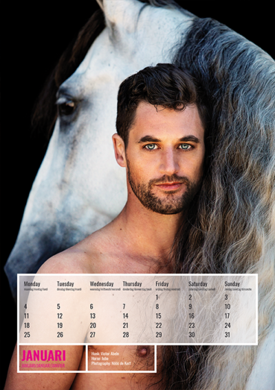 Horse and Hunk calendar 2021 - Image 2