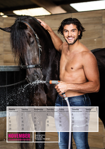 Horse and Hunk calendar 2021 - Image 12