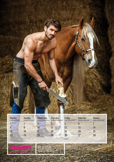 Horse and Hunk calendar 2021 - Image 3