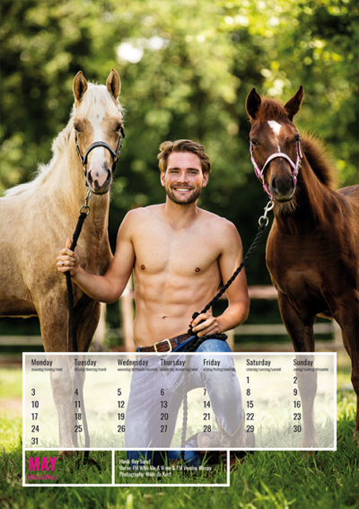 Horse and Hunk calendar 2021 - Image 6