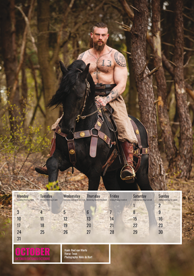 Horse and Hunk calendar 2022 - Image 11