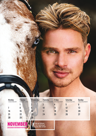 Horse and Hunk calendar 2022 - Image 12