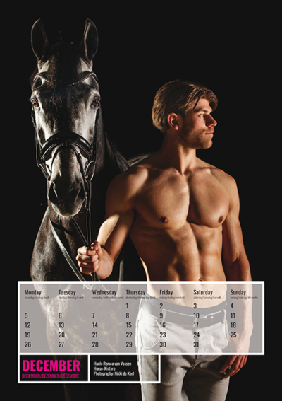 Horse and Hunk calendar 2022 - Image 13