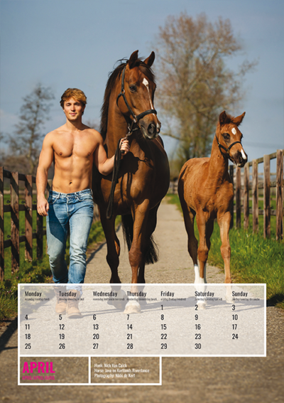 Horse and Hunk calendar 2022 - Image 5