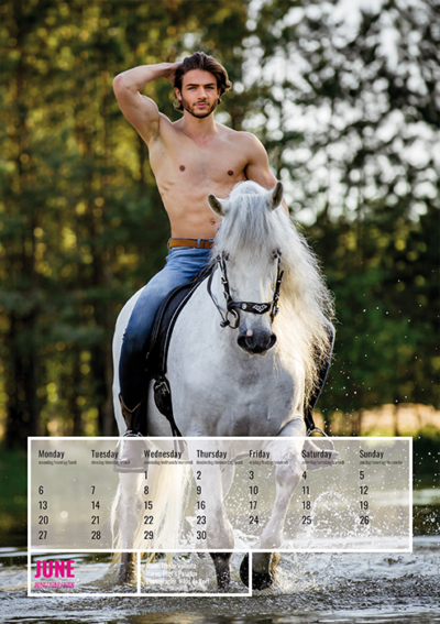 Horse and Hunk calendar 2022 - Image 7