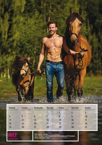 Horse and Hunk calendar 2022 - Image 8