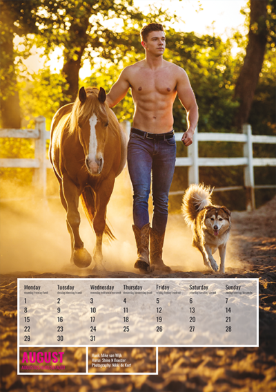 Horse and Hunk calendar 2022 - Image 9