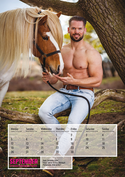 Horse and Hunk calendar 2022 - Image 10