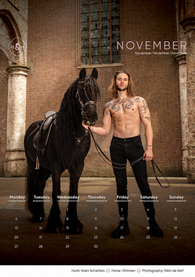 Horse and Hunk calendar 2023 - Image 12