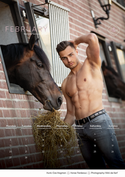 Horse and Hunk calendar 2023 - Image 4