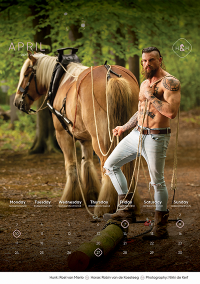 Horse and Hunk calendar 2023 - Image 6
