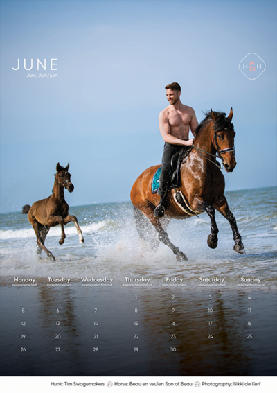Horse and Hunk calendar 2023 - Image 8