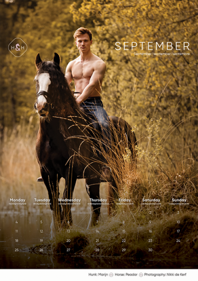 Horse and Hunk calendar 2023 - Image 11