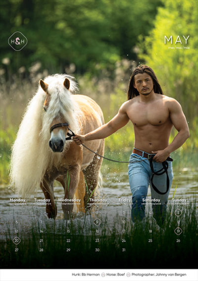 Horse and Hunk calendar 2024 - Image 7