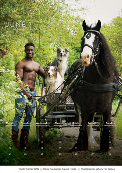 Horse and Hunk calendar 2024 - Image 8