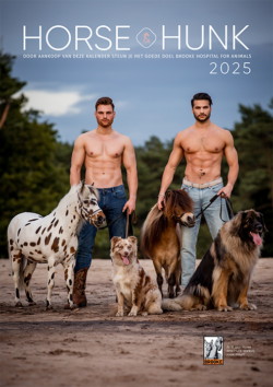 Horse and Hunk calendar 2025
