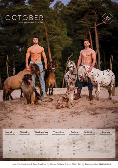Horse and Hunk calendar 2025 - Image 11