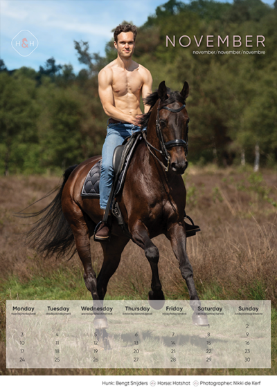 Horse and Hunk calendar 2025 - Image 12