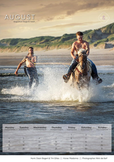 Horse and Hunk calendar 2025 - Image 9