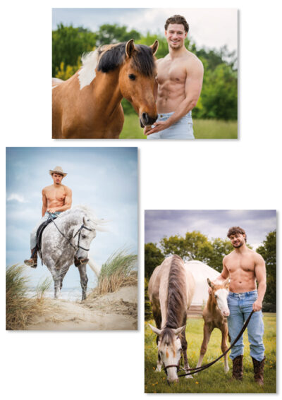 Horse and Hunk Postcards 2026